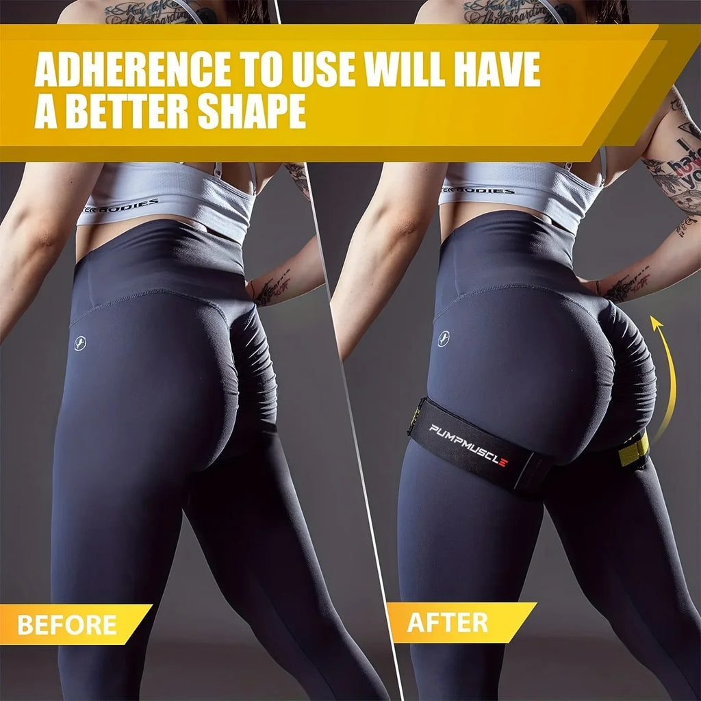 2PCS Adjustable Blood Flow Restriction Bands Yellow