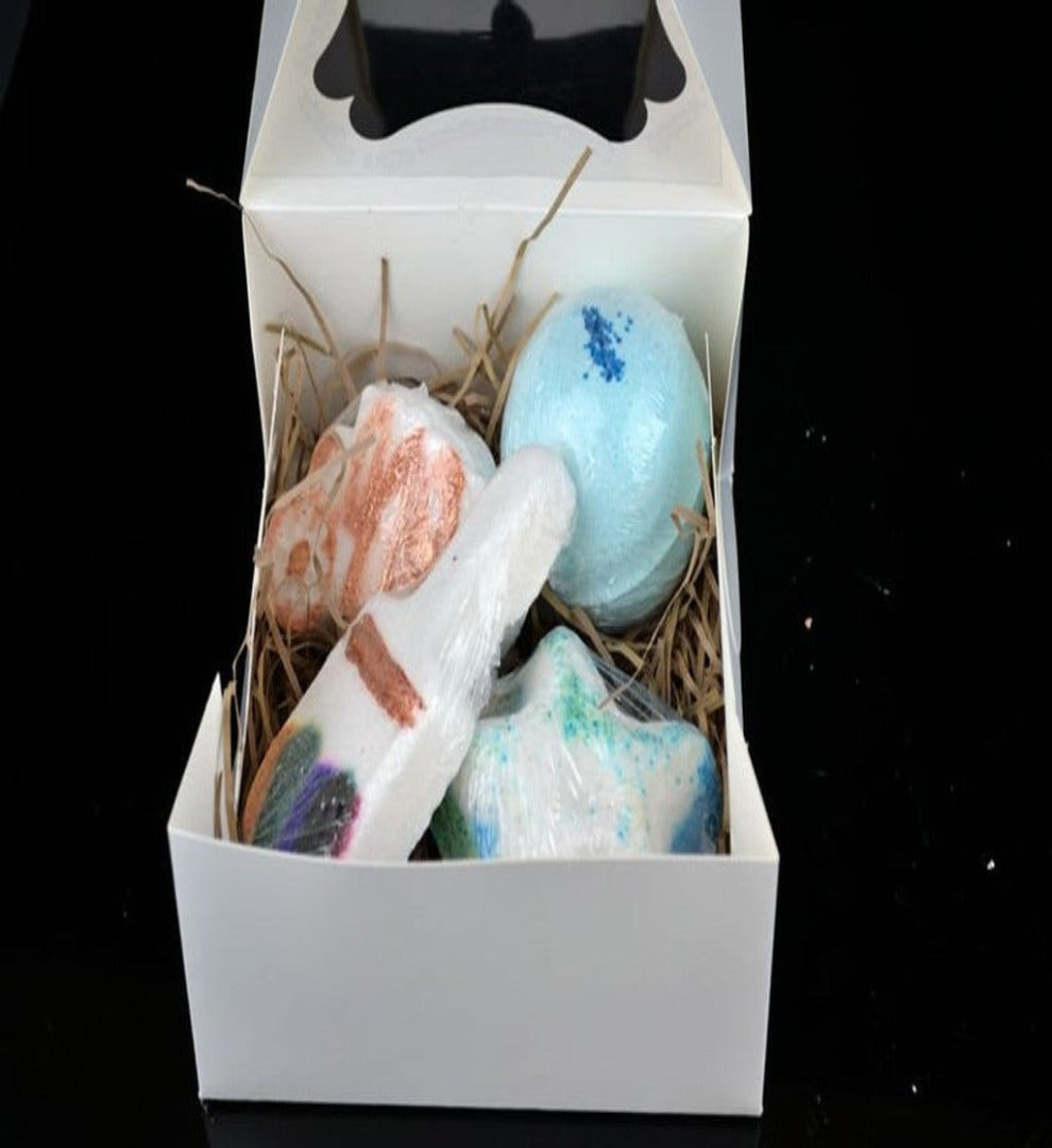 Pick and Mix Soap and Bath Bomb Gift Box 4 for £17 in a Gift Box including UK postage