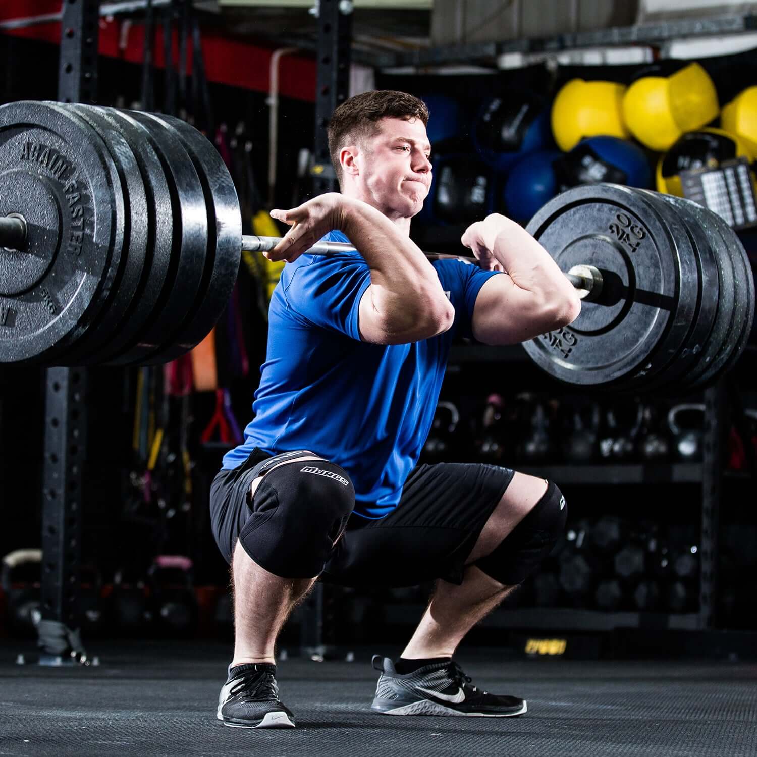 V2 7mm Knee Sleeves - Black (Pair)