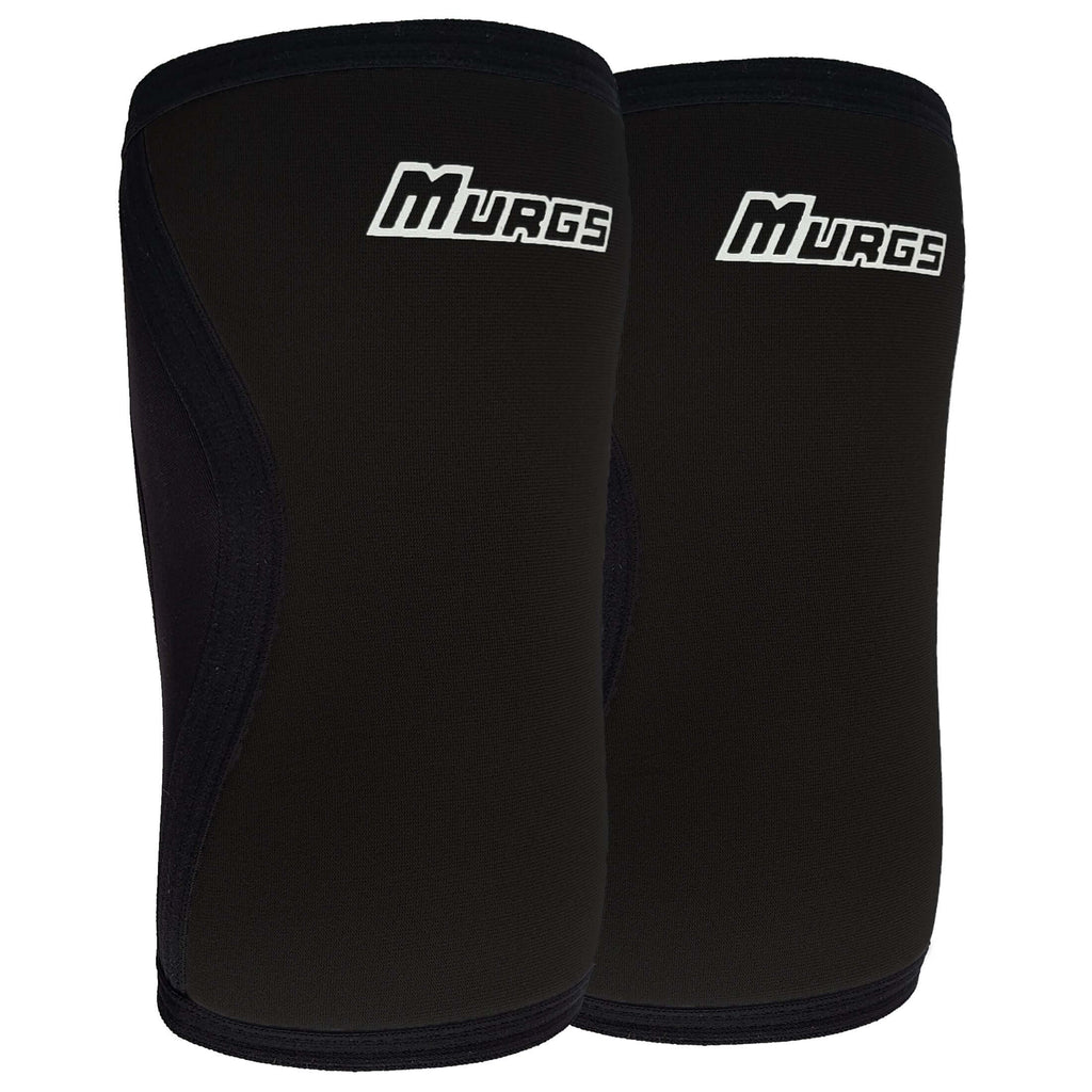 V2 7mm Knee Sleeves - Black (Pair)