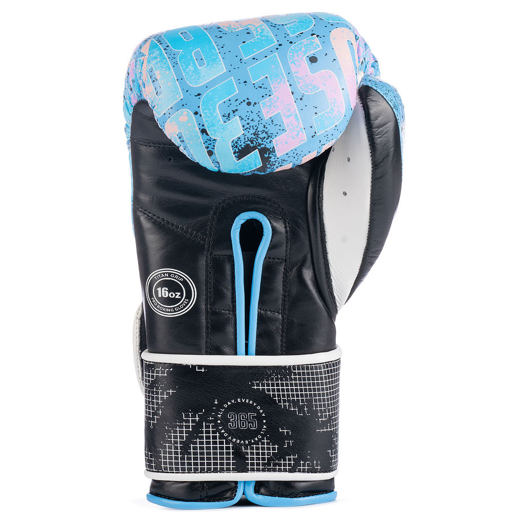 Bravose Limited Edition 16oz Velcro Boxing Gloves – Blue Edition