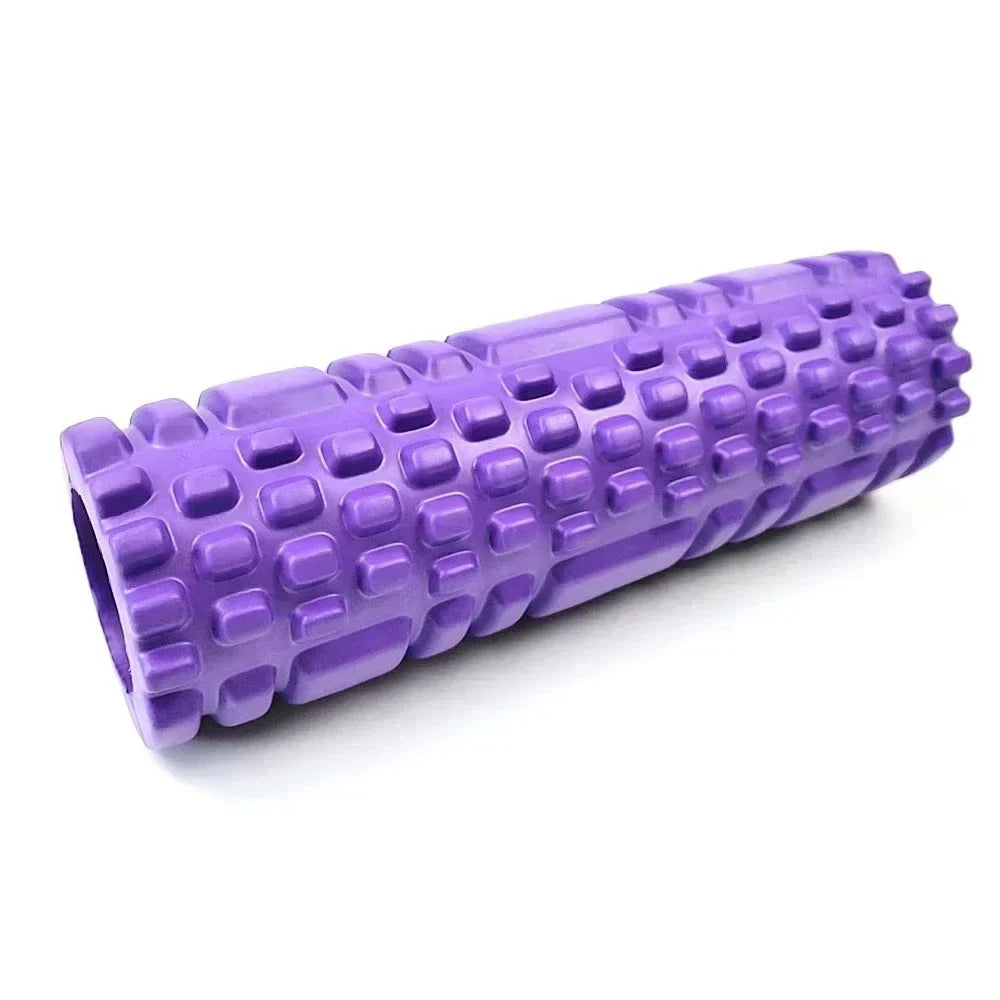 Yoga Foam Roller Pilates Back Massage Brick (Purple)