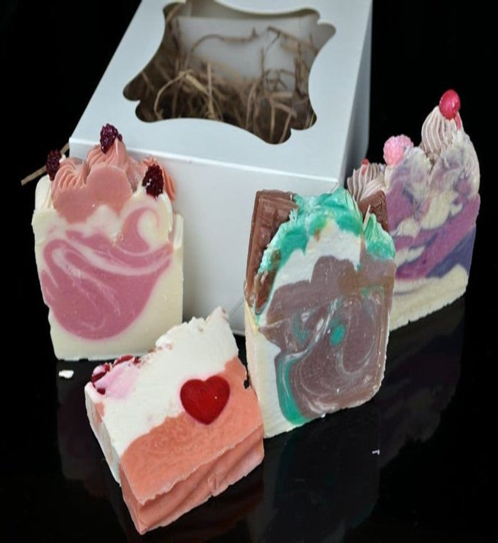 Pick and Mix Soap and Bath Bomb Gift Box 4 for £17 in a Gift Box including UK postage