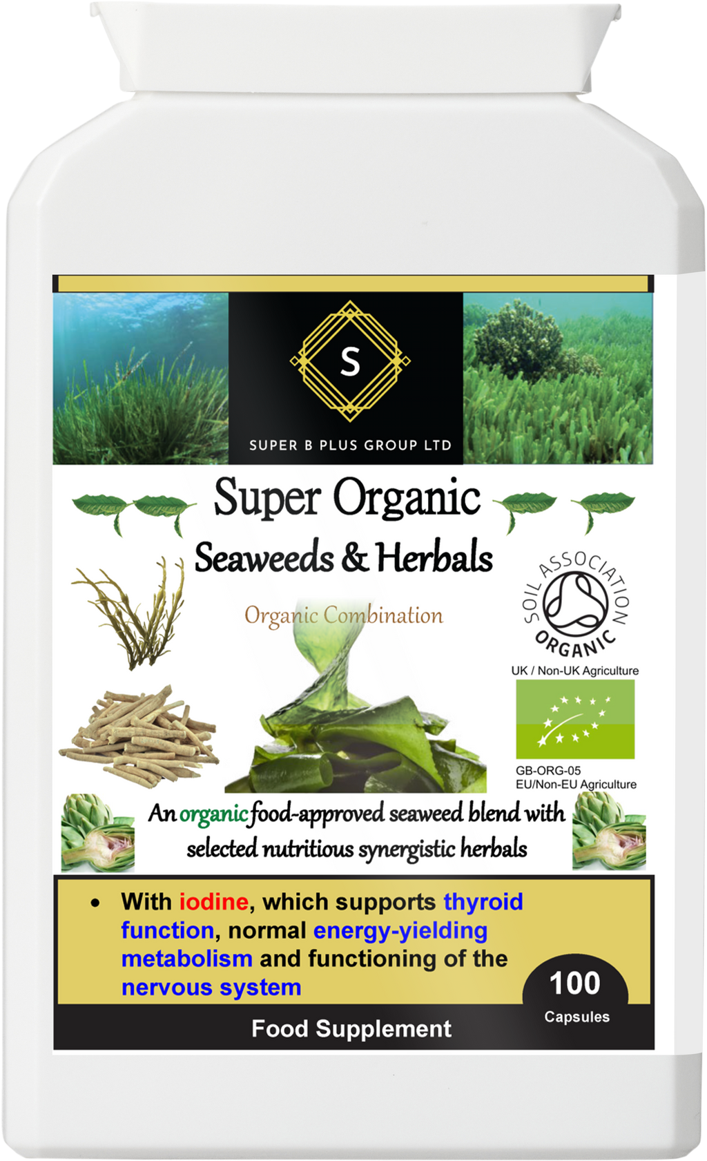 Super Organic Seaweeds & Herbals
