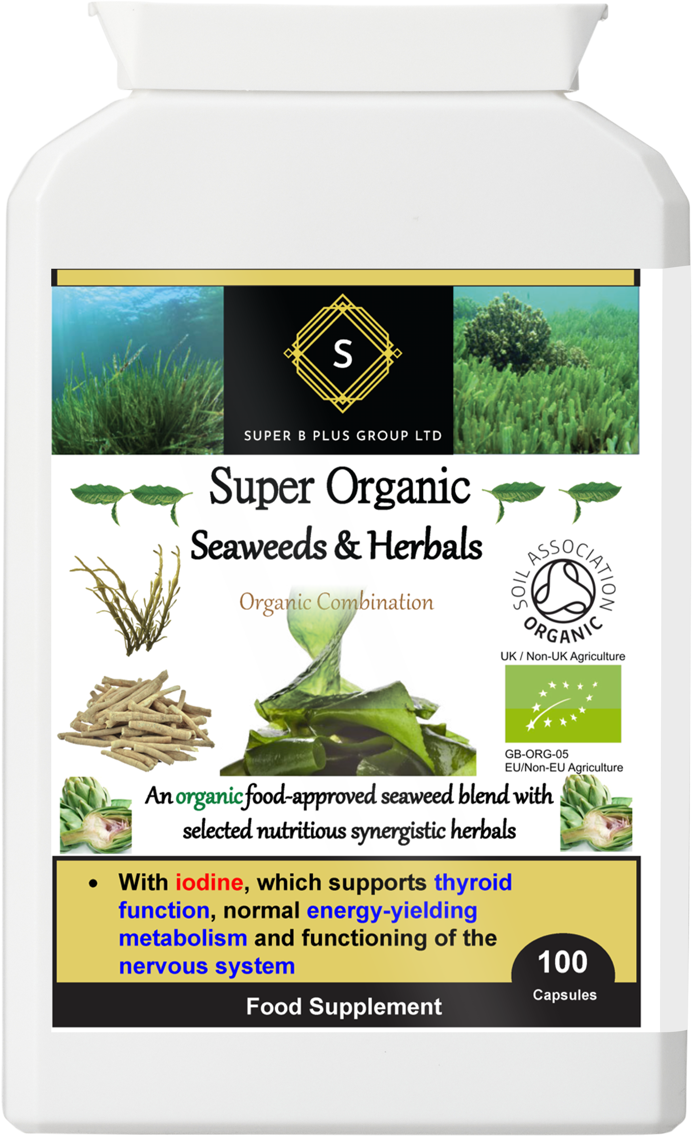 Super Organic Seaweeds & Herbals