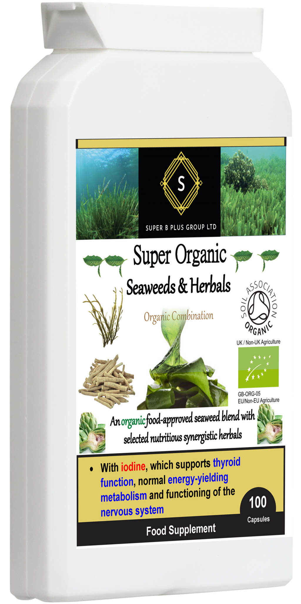 Super Organic Seaweeds & Herbals
