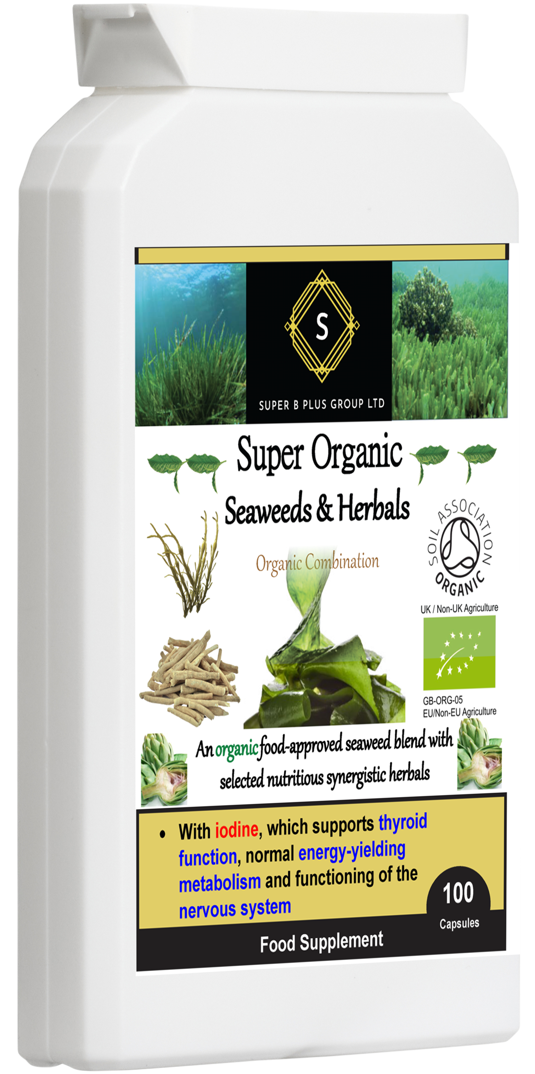 Super Organic Seaweeds & Herbals