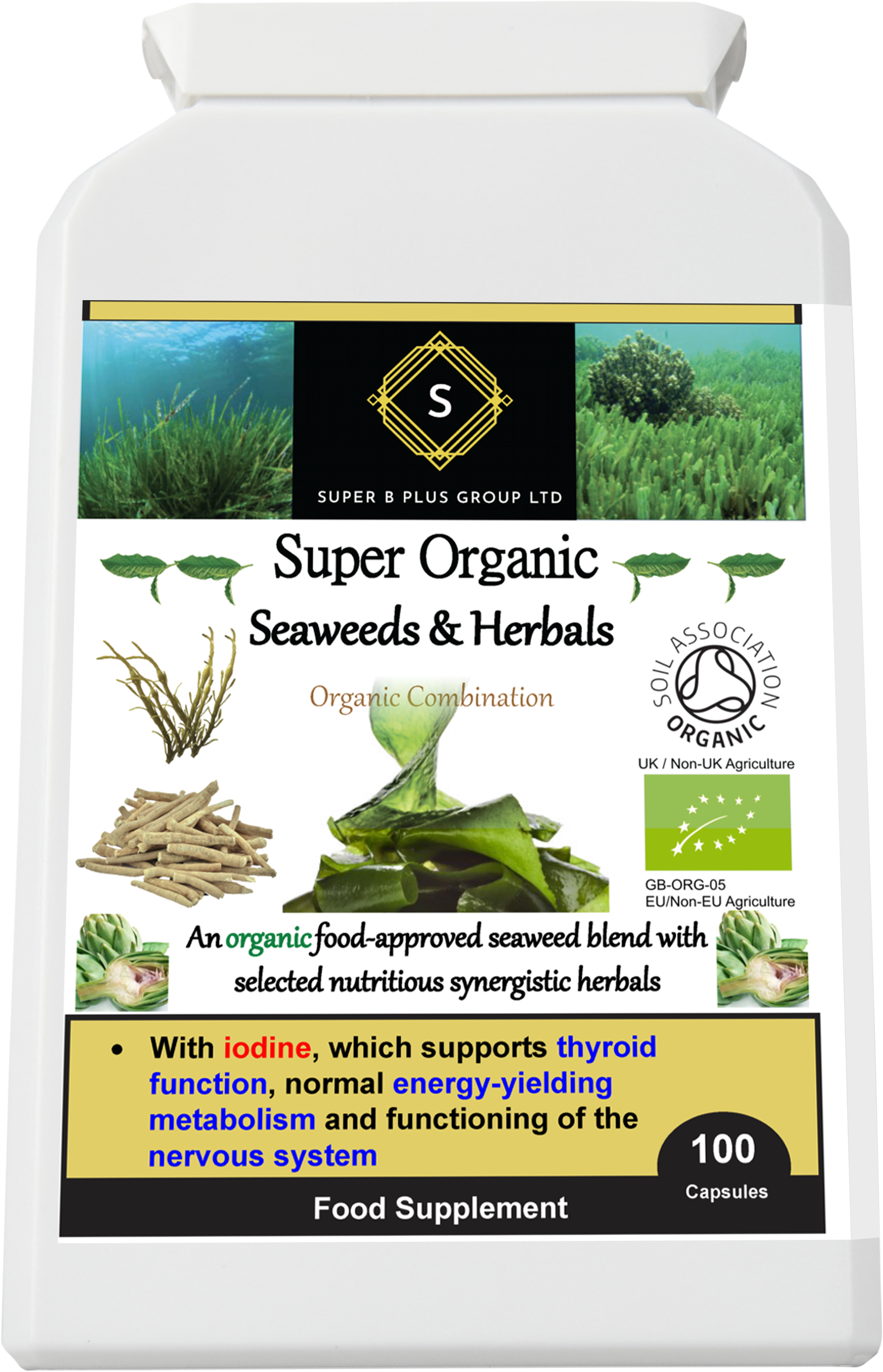 Super Organic Seaweeds & Herbals