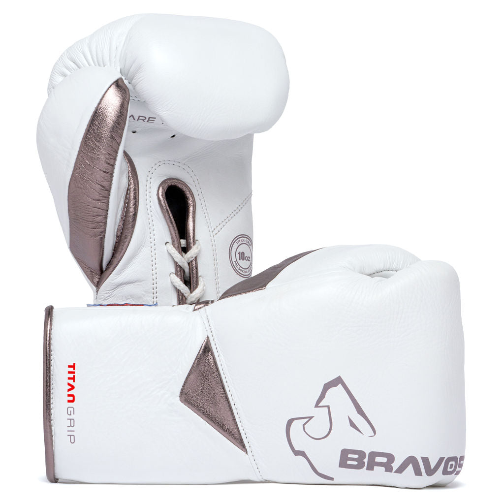 Titan Grip BBBOFC Horsehair Professional Fight Gloves