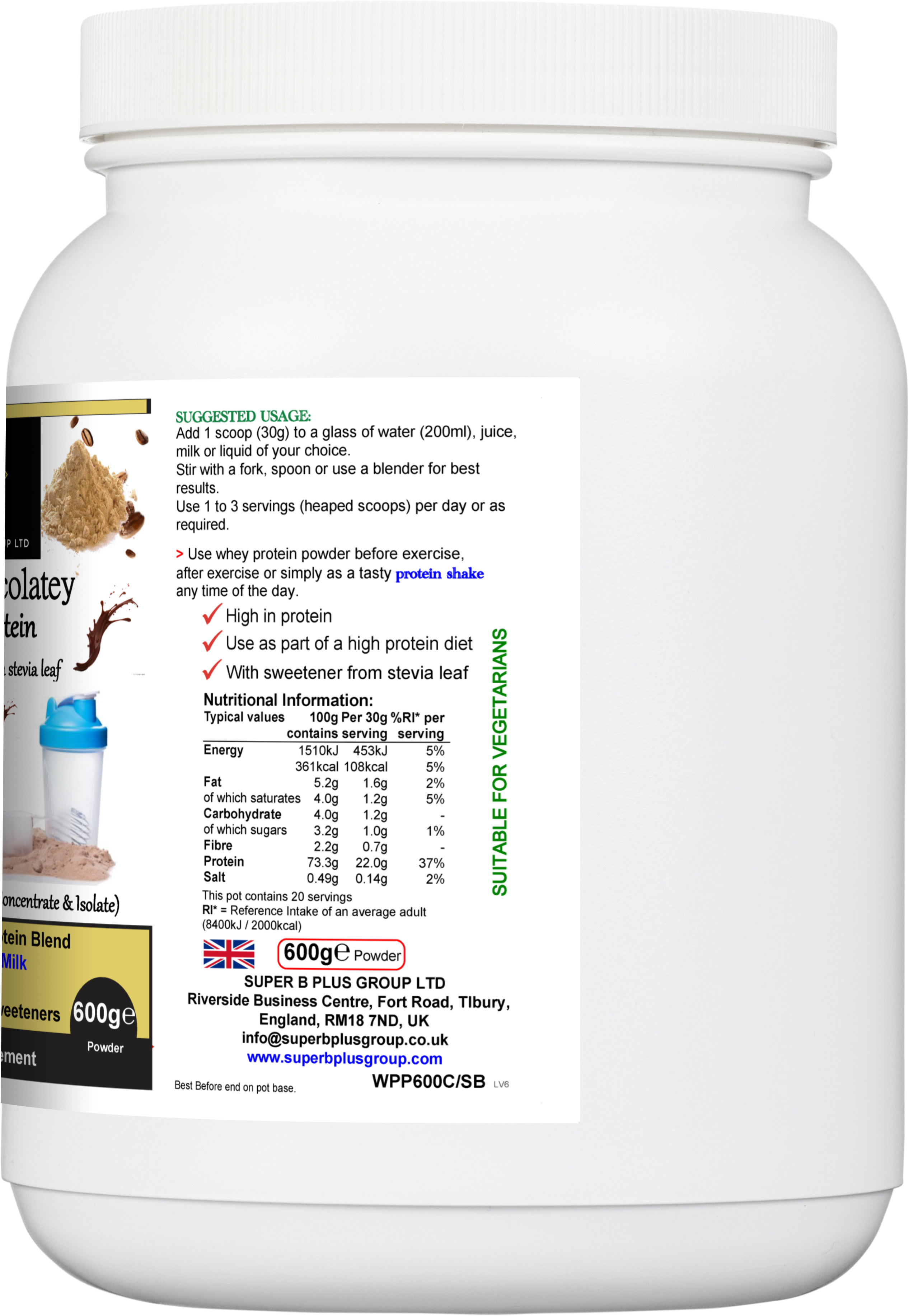 Super Chocolatey Whey Protein