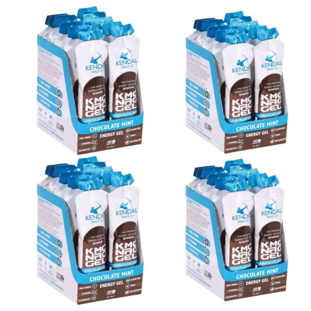 KMC NRG GEL Chocolate Mint Flavour Bundle L (48x70g Gels)