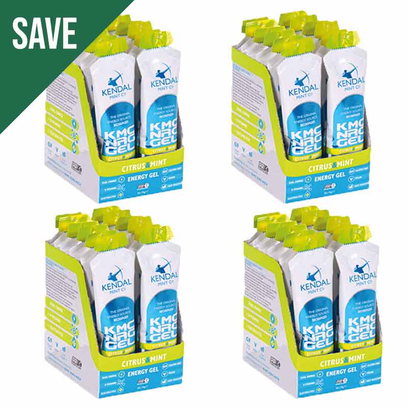 KMC NRG GEL Citrus & Mint Flavour Bundle L (48x70g Gels)